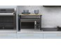 Помощна етажерка за кухня Kitchen 301 (дъб артисан/черно)